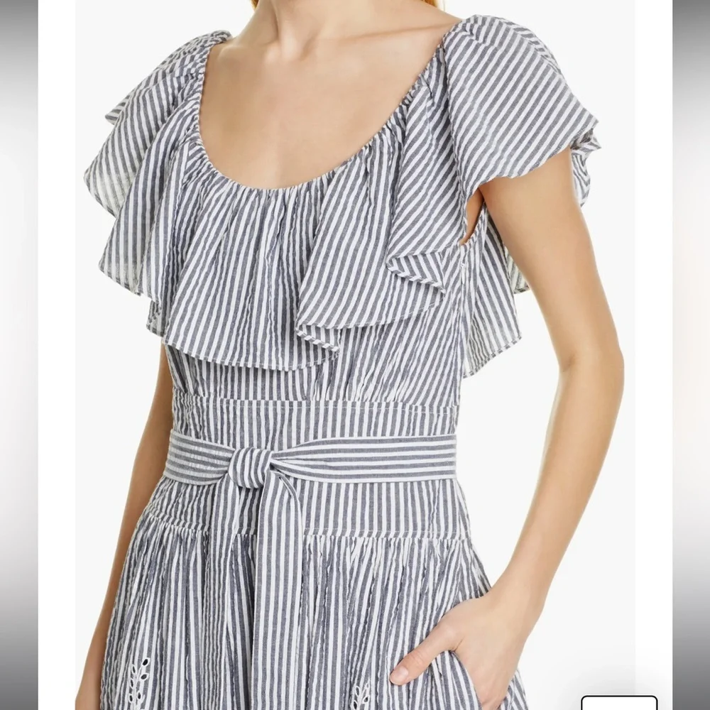 New Tory Burch Eyelet Seersucker‎ Dress